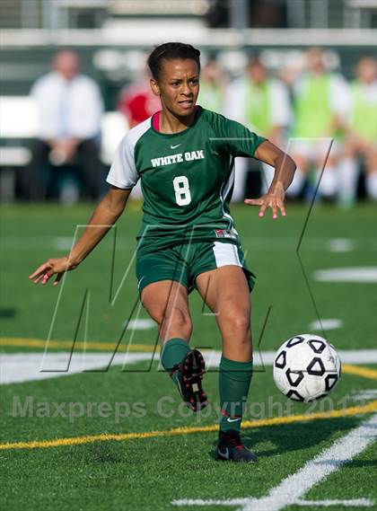 Thumbnail 2 in Cardinal Gibbons vs. White Oak (NCHSAA 3A Playoff) photogallery.