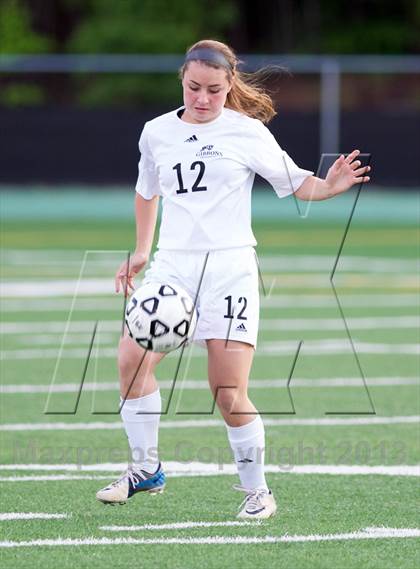 Thumbnail 1 in Cardinal Gibbons vs. White Oak (NCHSAA 3A Playoff) photogallery.