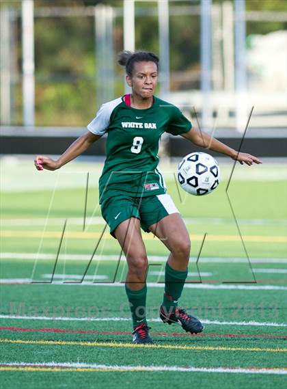 Thumbnail 3 in Cardinal Gibbons vs. White Oak (NCHSAA 3A Playoff) photogallery.