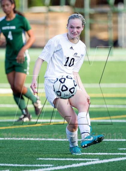 Thumbnail 2 in Cardinal Gibbons vs. White Oak (NCHSAA 3A Playoff) photogallery.