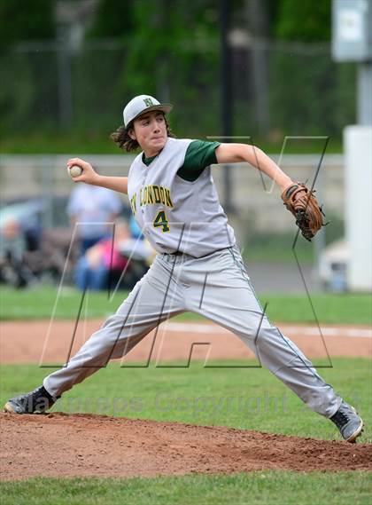 Thumbnail 1 in New London @ North Haven (CIAC Class L First Round) photogallery.