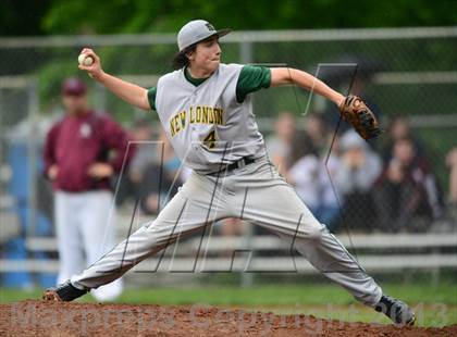Thumbnail 1 in New London @ North Haven (CIAC Class L First Round) photogallery.