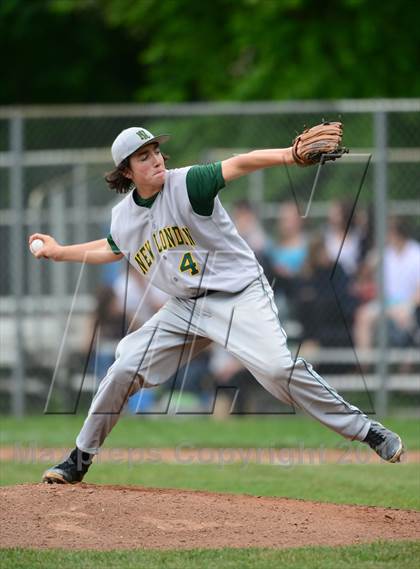 Thumbnail 1 in New London @ North Haven (CIAC Class L First Round) photogallery.