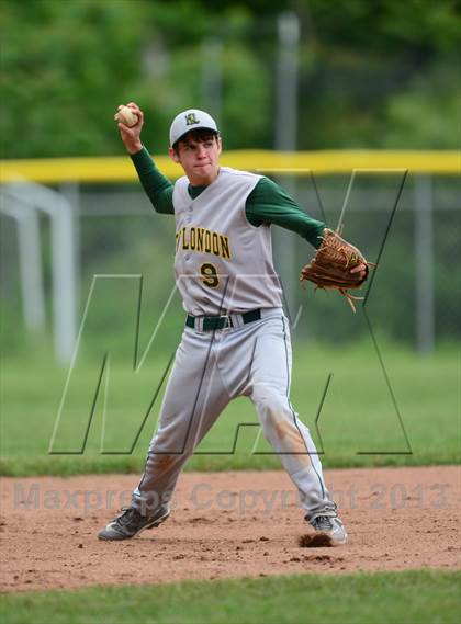 Thumbnail 1 in New London @ North Haven (CIAC Class L First Round) photogallery.