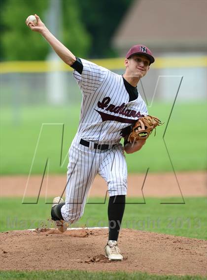 Thumbnail 1 in New London @ North Haven (CIAC Class L First Round) photogallery.