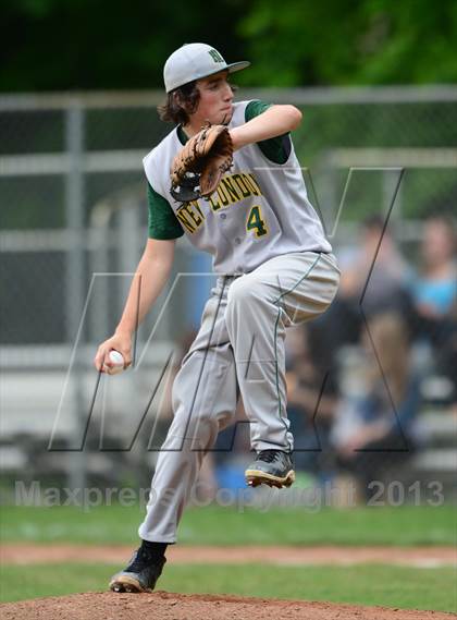 Thumbnail 2 in New London @ North Haven (CIAC Class L First Round) photogallery.
