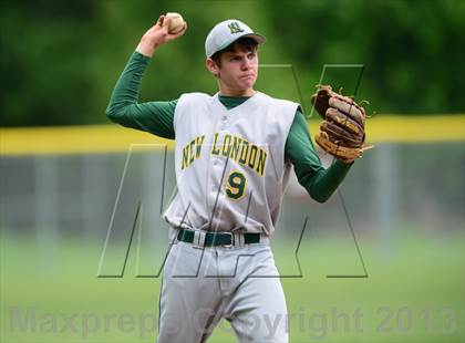 Thumbnail 3 in New London @ North Haven (CIAC Class L First Round) photogallery.