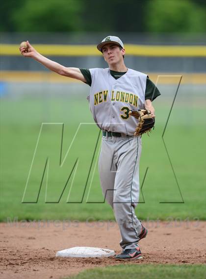 Thumbnail 3 in New London @ North Haven (CIAC Class L First Round) photogallery.