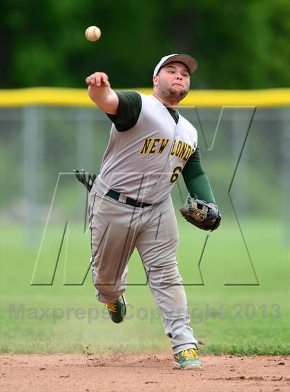 Thumbnail 1 in New London @ North Haven (CIAC Class L First Round) photogallery.