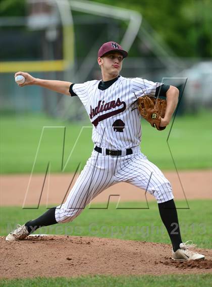 Thumbnail 1 in New London @ North Haven (CIAC Class L First Round) photogallery.