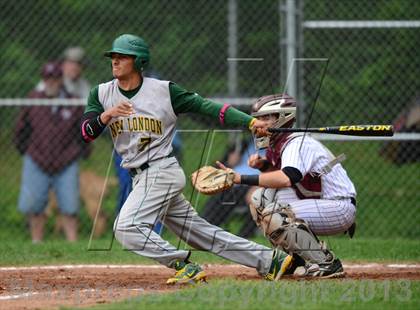 Thumbnail 1 in New London @ North Haven (CIAC Class L First Round) photogallery.