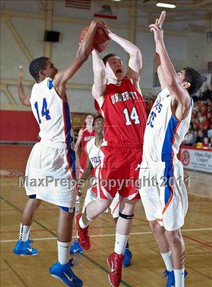 Thumbnail 1 in University vs. St. Joseph Notre Dame (CIF NCS D5 Final) photogallery.