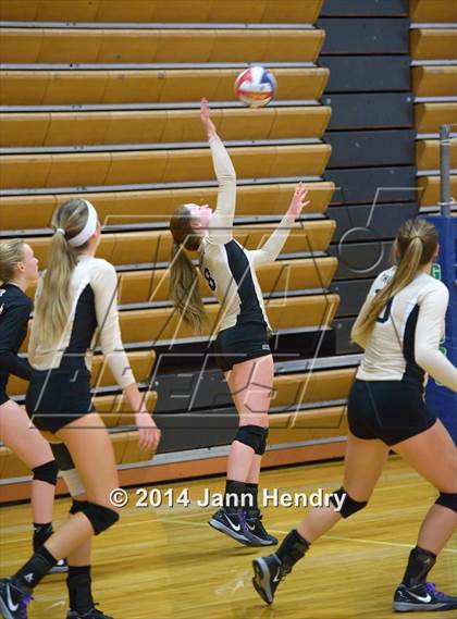 Thumbnail 3 in Sacred Heart vs. Desert Hills (Durango Fall Classic) photogallery.