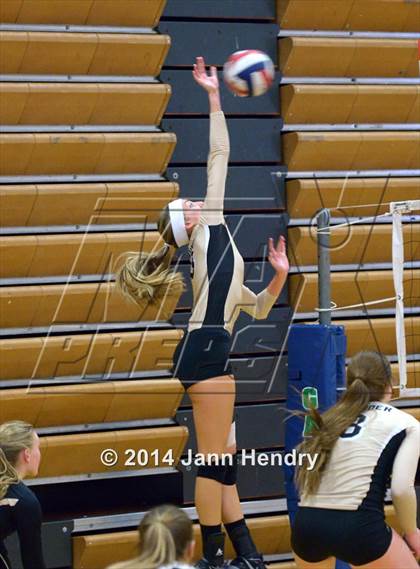 Thumbnail 3 in Sacred Heart vs. Desert Hills (Durango Fall Classic) photogallery.