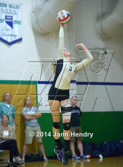Thumbnail 1 in Sacred Heart vs. Desert Hills (Durango Fall Classic) photogallery.