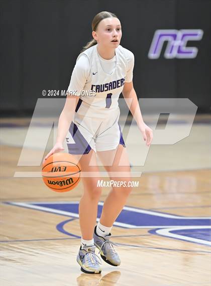 Thumbnail 1 in Agua Fria vs. Northwest Christian (ALA Coyotes Basketball Invitational) photogallery.