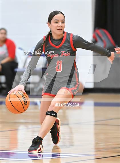 Thumbnail 3 in Agua Fria vs. Northwest Christian (ALA Coyotes Basketball Invitational) photogallery.