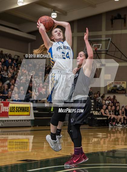 Thumbnail 1 in Fall River vs. Redding Christian (CIF NS D6 Final) photogallery.