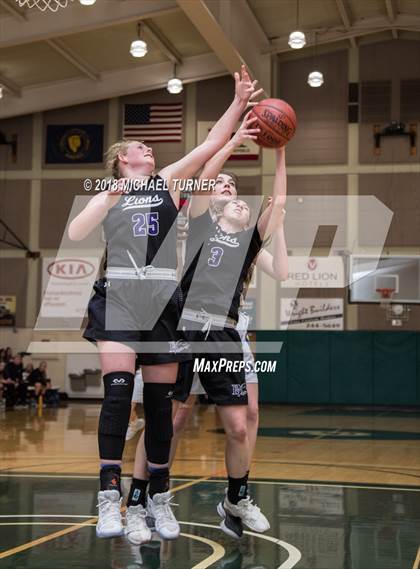 Thumbnail 3 in Fall River vs. Redding Christian (CIF NS D6 Final) photogallery.