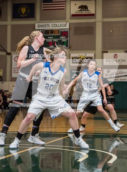 Thumbnail 1 in Fall River vs. Redding Christian (CIF NS D6 Final) photogallery.