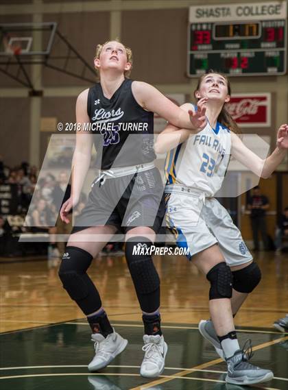 Thumbnail 1 in Fall River vs. Redding Christian (CIF NS D6 Final) photogallery.