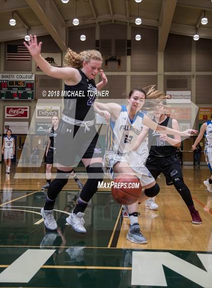 Thumbnail 3 in Fall River vs. Redding Christian (CIF NS D6 Final) photogallery.