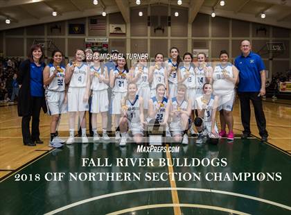 Thumbnail 2 in Fall River vs. Redding Christian (CIF NS D6 Final) photogallery.