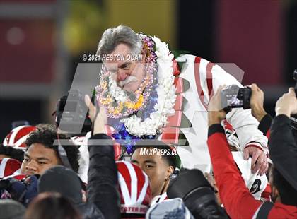 Thumbnail 3 in Serra vs. Mater Dei (CIF State Open Final) photogallery.