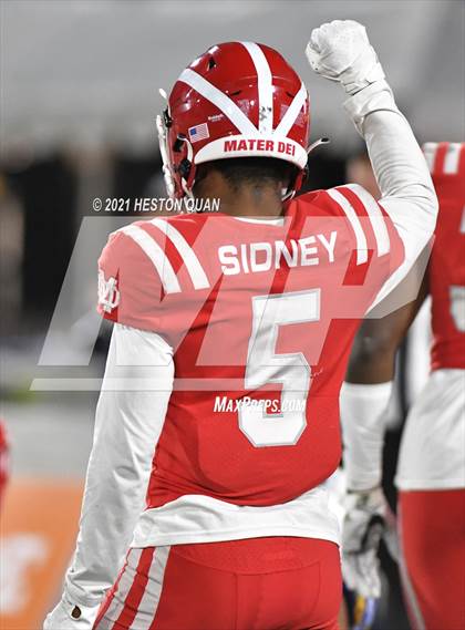 Thumbnail 2 in Serra vs. Mater Dei (CIF State Open Final) photogallery.