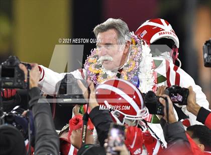 Thumbnail 2 in Serra vs. Mater Dei (CIF State Open Final) photogallery.