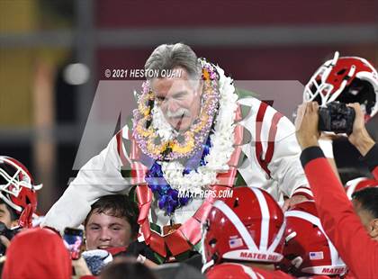 Thumbnail 1 in Serra vs. Mater Dei (CIF State Open Final) photogallery.