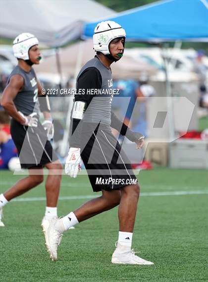 Thumbnail 1 in Gunter vs. El Dorado (Texas State 7-on-7 Tournament) photogallery.