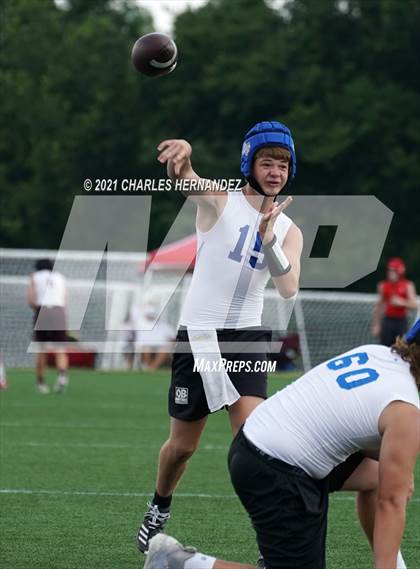 Thumbnail 1 in Gunter vs. El Dorado (Texas State 7-on-7 Tournament) photogallery.