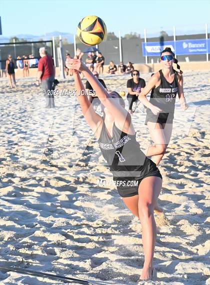 Thumbnail 2 in Queen Creek vs. Millennium (AIA DI Pairs Round 1 Playoff) photogallery.