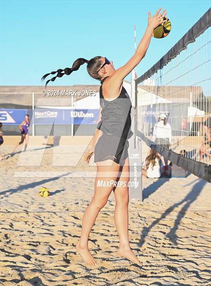 Thumbnail 2 in Queen Creek vs. Millennium (AIA DI Pairs Round 1 Playoff) photogallery.