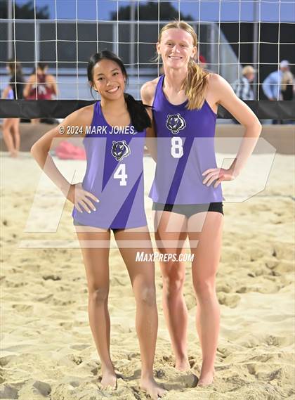 Thumbnail 2 in Queen Creek vs. Millennium (AIA DI Pairs Round 1 Playoff) photogallery.