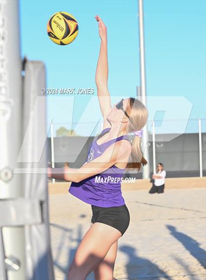 Thumbnail 2 in Queen Creek vs. Millennium (AIA DI Pairs Round 1 Playoff) photogallery.