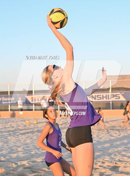 Thumbnail 2 in Queen Creek vs. Millennium (AIA DI Pairs Round 1 Playoff) photogallery.