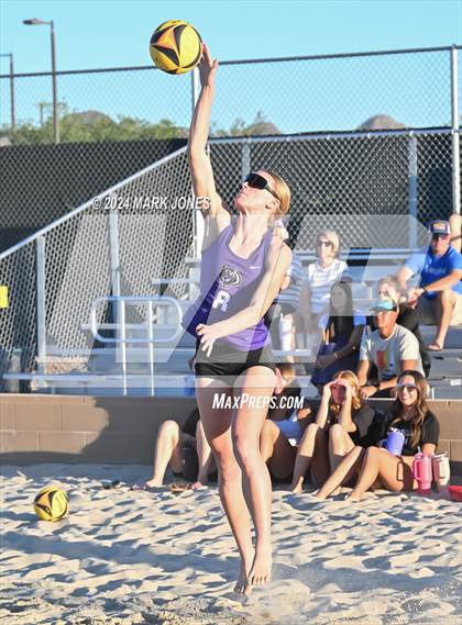 Thumbnail 3 in Queen Creek vs. Millennium (AIA DI Pairs Round 1 Playoff) photogallery.