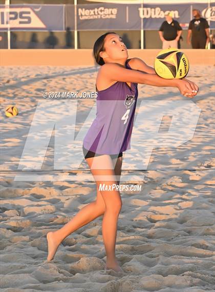 Thumbnail 1 in Queen Creek vs. Millennium (AIA DI Pairs Round 1 Playoff) photogallery.