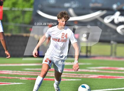 Thumbnail 3 in Glenn vs. Wakeland (UIL 5A Soccer Semifinal) photogallery.