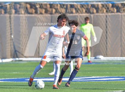 Thumbnail 1 in Glenn vs. Wakeland (UIL 5A Soccer Semifinal) photogallery.