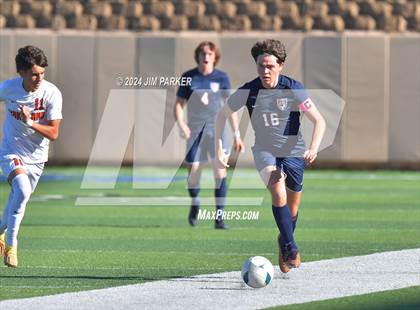Thumbnail 3 in Glenn vs. Wakeland (UIL 5A Soccer Semifinal) photogallery.