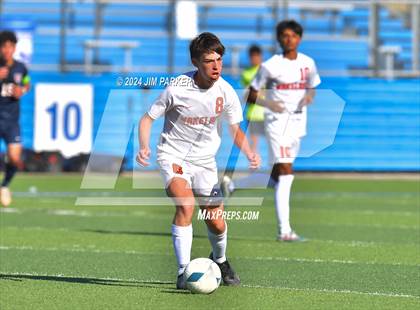 Thumbnail 2 in Glenn vs. Wakeland (UIL 5A Soccer Semifinal) photogallery.