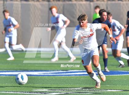 Thumbnail 3 in Glenn vs. Wakeland (UIL 5A Soccer Semifinal) photogallery.