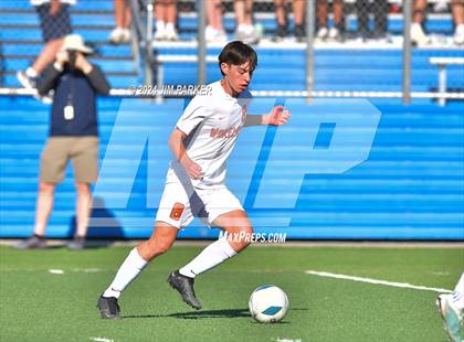 Thumbnail 2 in Glenn vs. Wakeland (UIL 5A Soccer Semifinal) photogallery.