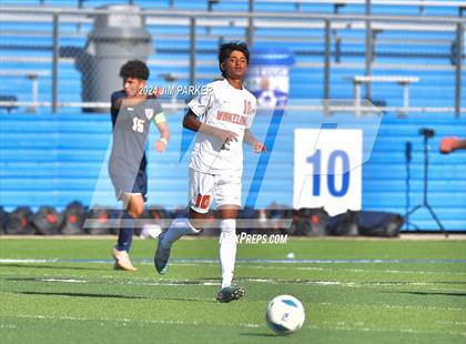 Thumbnail 1 in Glenn vs. Wakeland (UIL 5A Soccer Semifinal) photogallery.