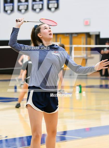 Thumbnail 2 in AIA D1/D2 Badminton Team Championships photogallery.