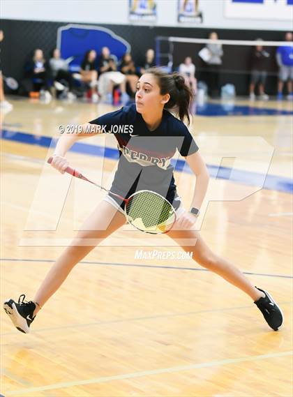Thumbnail 3 in AIA D1/D2 Badminton Team Championships photogallery.