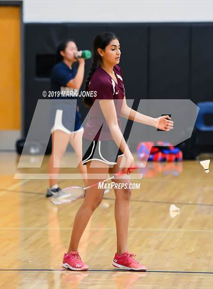 Thumbnail 2 in AIA D1/D2 Badminton Team Championships photogallery.